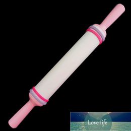 New White 36cm Non-stick Glide Fondant Rolling Pin Fondant Cake Dough Roller Decorating Cake Roller Crafts Baking Cooking Tool Factory price expert design Quality