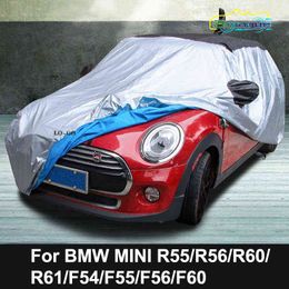 Car Dust Protection Cover Sunshield For MINI ONE Cooper CLUBMAN F54 F55 F56 F60 R55 R56 R67 R58 R59 R60 R61 Exterior Accessories W220303