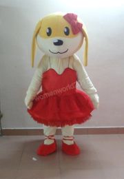 Halloween Cute Dog Mascot Costume High Quality Customise Cartoon Anime theme character Unisex Adults Outfit Christmas Carnival fancy dress
