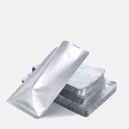 100pcs Aluminium Foil Vacuum Bags Sealing Packing Bag Nuts Vegetables Grain Fresh Keeping Storage