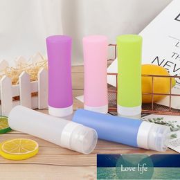 Storage Bottles & Jars 1PCS Bath Containers Refillable Silicone Bottle Mini Traveler Packing Press For Lotion Shampoo Refillable1 Factory price expert design