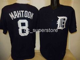 Custom MIKIE MAHTOOK Baseball Cool Base JERSEY BLUE New Stitch Any Name Number Men Women Youth baseball jerseys