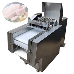 Fish Cut Machine Chicken Duck Goose Frozen Meat Chop Ribs Maker Fast Automatic Chicken Cutting Manufacturer