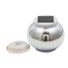 Solar Powered Colourful 3D Lantern Light Sensor LED Lawn Lamp for Garden Yard Outdoor