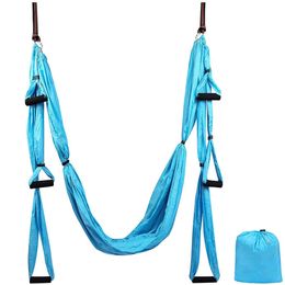 Aerial Yoga Hammock Inelastic Gym Strength Inversion Anti-Gravity Aerial Traction Swing Yoga Belt H1026