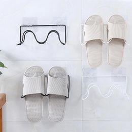 Clothing & Wardrobe Storage Shoes Holder Wall Mount Slipper Hanging Shelf Organiser Home El Living Room Rack