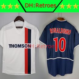 Retro Toure Ibrahimovic Soccer Jersey 02 03 12 13 93 94 95 96 ronaldinho Classic Futebol Rai Thailand Jersey