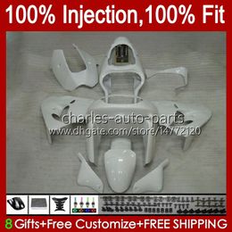 Injection Mould Fairings For KAWASAKI NINJA ZX9 R ZX 9R 9 R 900 CC 98-99 Bodywork Kit 17No.15 ZX900 ZX9R 98 99 00 01 ZX-900 900CC ZX-9R 1998 1999 2000 2001 OEM Body white glossy