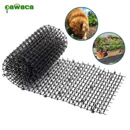 Cat Beds & Furniture Scat Mats Eco-friendly Plastic Anti-Cats Thorn Belt Stop Animals From Digging Pots Garden Multi-function Protective Net