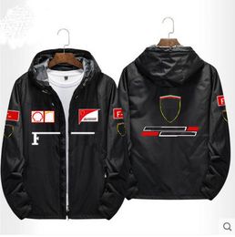 F1 Team Racing Suit Workwear e jaqueta com capuz
