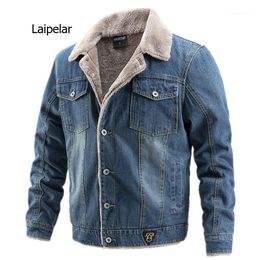 Buy Denim Jacket Fur Collar Men Online 