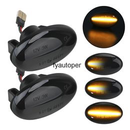 1 Pair Flowing Water Signal Lights Car Dynamic LED Side Marker Repeater