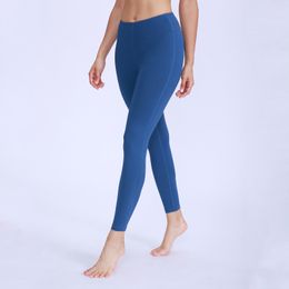 Podsycal Solid Color Women Yoga Shaping Pants High Waist Sports Gym Wear Leggings Elastic Fitness Lady Overall Full Tights Trousers