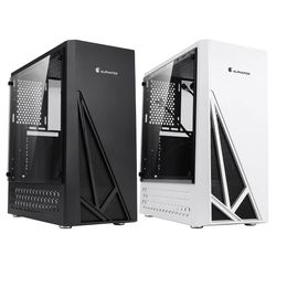 Acrylic Side Panels Gaming Computer Case ATX/MATX/MITX USB3.0 Supports 120mm Water Cooling - Black