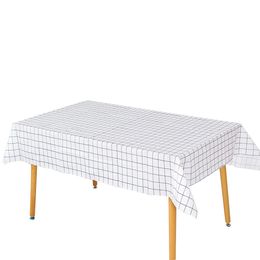 Table Cloth tablecloth Washable Waterproof Oil-proof Rectangular Table Cover Restaurant Coffee