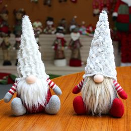 happy new year christmas Australia - Gnome Faceless Doll Merry Decor For Home Xmas Gifts Navidad 2021 Christmas Ornaments Happy New Year 2022