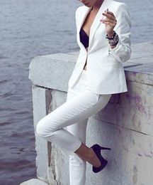 Traje Blanco De Esmoquin Para Mujer Oferta Online | DHgate Spain \u0026 Mexico