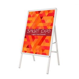 Aluminum Sidewalk Poster Stand A1 Size Advertising Display Rack