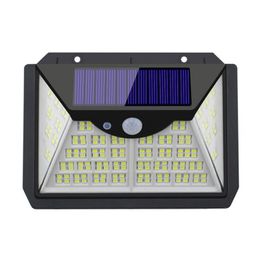 188 LED Solar Light Outdoor 4Modes Solars Lamp Powered Sunlight Waterproof Motion Sensor Lights for Garden Patio Luces Solares 6.0D