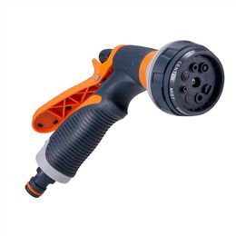 Car Wash Water Gun Spray 8 Modes Pattern Garden Watering Tool Washing Hose Nozzle Sprayer