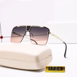 -1725 млн. Высококачественные модные дизайнерские солнцезащитные очки для мужчин и женщин путешествия покупки UV400 защита ретро оттенки пилот