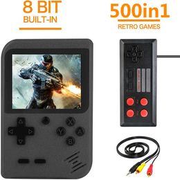 Retro Game Video Console Built-in 500 3 Inch Handheld Players Portable Pocket Mini Arcade