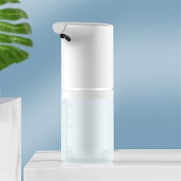 ZK20 Hands Free Automatic Liquid Soap Dispenser Hand Smart Sensor Touchless Pump For Kitchen Bathroom 211206