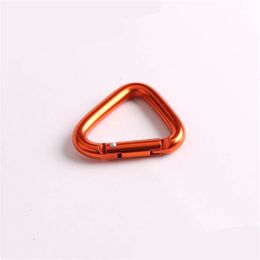 1pc Triangle Carabiner Outdoor Camping Hiking Keychain Snap Clip Hook Buckle 1pc qylYbT