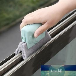 Home Creative Window Groove Cleaning Cloth Window Cleaning Brush Windows Slot Cleaner Brush Clean Window Slot Kitchen Clean Tool Factory price expert design