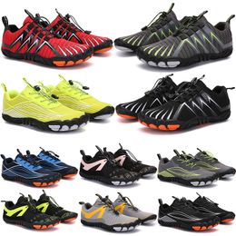 2021 Four Seasons Five Fingers Sports shoes Mountaineering Net Extreme Simple Running, Cycling, Hiking, green pink black Rock Climbing 35-45 color18