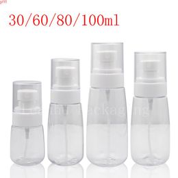 Travel Empty PETG Bottle With Mist Spray Pump 30ML 60ML 80ML 100ML Refillable Perfume Container Packaging Sprayer Containergoods