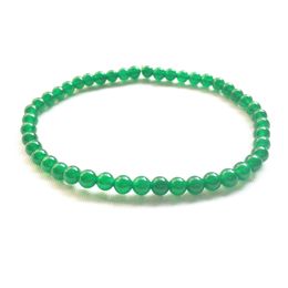 MG0113 Wholesale Malaysia Jade Bracelet 4 mm Mini Gemstone Jewelry High Quality Yoga Mala Beads Spiritual Energy Bracelet