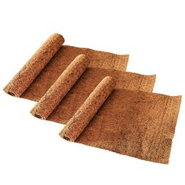 Pack No-Slip Ice And Snow Carpet Mats-Wide Natural Coconut Fibre For Garden, Front Door, Stairs, Porch Outdoor Carpets