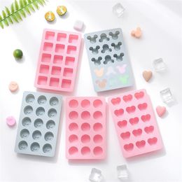 Simple silica gel Chocolate Mould self-made ice easy to take off ice Mould baking biscuit Mould creative kitchen DIY tools T9I00323