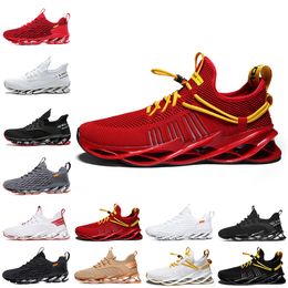 Wholesale Non-Brand men women running shoes Blade slip on black white red Grey orange gold Terracotta Warriors trainers outdoor sports sneakers 39-46