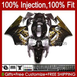 OEM Injection mold Bodywork For KAWASAKI NINJA ZX1200 C ZX1200C ZX 12 R 1200 CC 2000 2001 Body 2No.98 ZX 1200 12R 1200CC ZX-12R 00-01 ZX12R 00 01 Fairing Kit golden flames