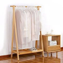 3d Suit Jacket Dust Shield protective wardrobe storage bag breathable semitransparent hanging garment storage bag