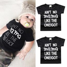 Baby T-Shirt Infant Tee Shirt Mama 100% Cotton Toddler Tops Boy Clothes T Shirt Children Outfits 1 2 3 Year Soft Quality 210413