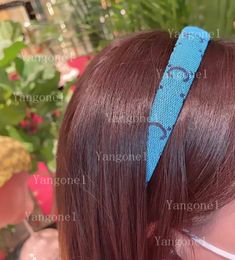 Fashion Letter Headbands Rainbow hairhoop Hair Accessories Women Gifts For Festival Wedding Party Head Ornaments Headdress gift Jewellery