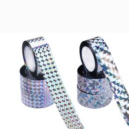 Garden Supplies Anti Bird Tape Ribbon Double Sided Reflective Scare Tape for Garden Farm to Keep Away Pigeons Crow 50m GCF14222