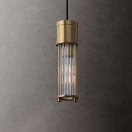 Pendant Lamps Copper Luxury Crystal Chandelier Bedroom Bedside Lamp Post-modern Model Room Bathroom Dresser Mirror Cabinet Lights