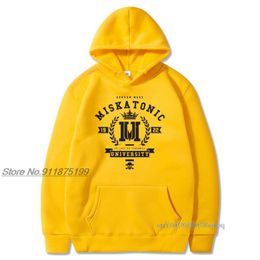 miskatonic university moletom com capuz