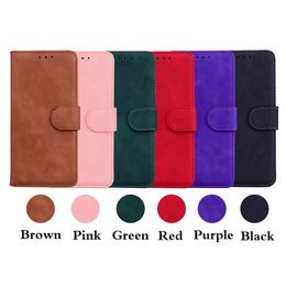 Fashion Leather Wallet Cases For Motorola G Stylus 5G 4G 2022 Edge 30 Pro G22 E32 Moto G52 G51 G71 Skin Feel Plain Retro Vintage PU ID Card Slot Holder Magnetic Flip Cover