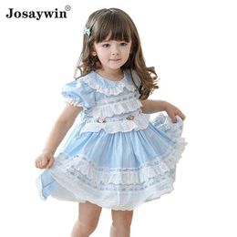 Summer Kids Dress for Girls Baby Lolita Girl kawaii Cute Wedding Dress Girl Ball Gown 2020 Toddler Princess Party Vestidos G1129