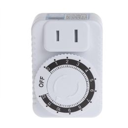 Timers AC 220V 12 Hour Energy-saving Mechanical Wall Plug Switch Timer Socket Home Appliances Control