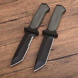 New Arrival Fixed Blade Straight Knife 12C27 Blades Full Tang FRN Glass Fiber Nylon Handle Survival Tactical Knives With Kydex