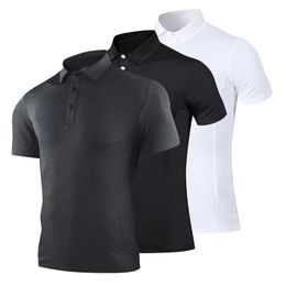 Golf Wear High Quality Business Golf Shirt Men's T-Shirt Sportswear Top Golf Shirt Feather Jersey Fitness Wear 220312