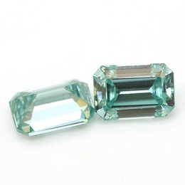 Loose Gemstone 1CT Light Green Loose Moissanite Diamond For Fine Jewellery H1015