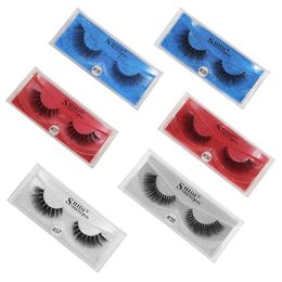 3D Mink Hair Eyelashes Natural Thick Fluffy False Eyelash Eye Makeup Tools Lashes