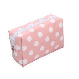 Trousse De Toilette Bolso Maquillaje Waterproof Toiletry Bag Small Leather Travel Portable Cosmetic Bag Cute Makeup Pouch